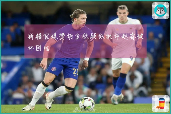 新疆官媒赞胡金秋疑似批评赵睿破坏团结