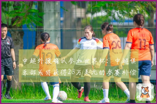 中超外援确认参加世界杯：中超俱乐部或将获得23万美元的参赛补偿！